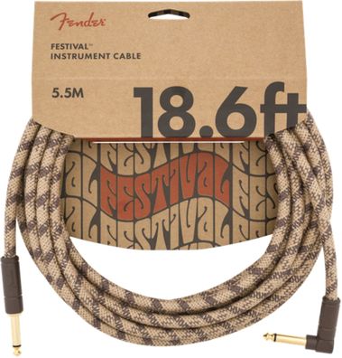 Fender Festival Hemp Kabel 5,5 Meter