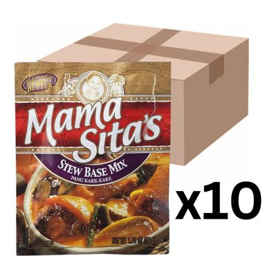 10er-Pack Mama Sita´s Kare-Kare Stew Base Mix Würzmischung 50g