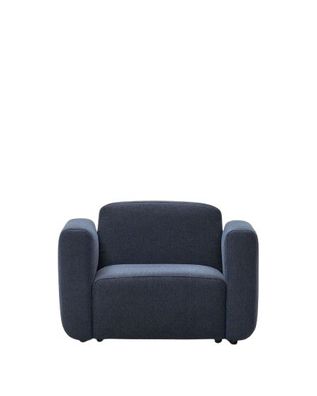 Sessel Neom 113 x 89 x 78 cm Blau Stuhl Sitzgelegenheit Wohnzimmer Esszimmer Neu