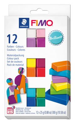 STAEDTLER® 8023 C12-2 Set Mod. masse Fimo soft MP BC
