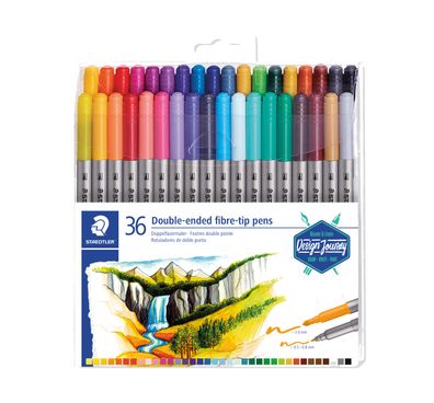 STAEDTLER® 3200 TB36 Fasermaler D. spitze 36ST