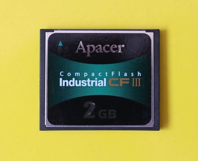 NEU: 2 GB Apacer CFIII Industrial CompactFlash CF Compact Flash 2GB AP-CF002GE3NR