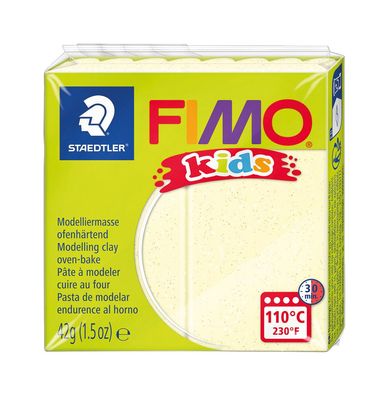 STAEDTLER® 8030-106 Mod. masse Fimo kids perlglanz gelb