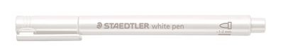 STAEDTLER® 8323-0 Marker white pen weiß