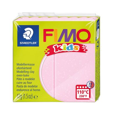 STAEDTLER® 8030-206 Mod. masse Fimo kids perlglanz rosa