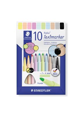 STAEDTLER® 362 C10 Textmarker triplus textsur 10StEtui