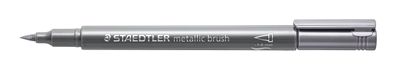 STAEDTLER® 8321-81 Marker metallic brush silber