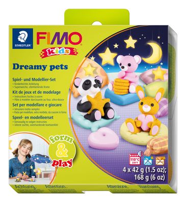 STAEDTLER® 8034 28 LY Set Mod. masse Fimo kids F&P Dreamy
