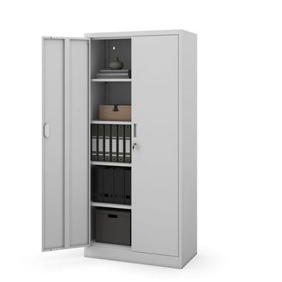 Aktenschrank Lagerschrank Mehrzweckschrank Metallschrank 175 cm x 80 cm x 40 cm