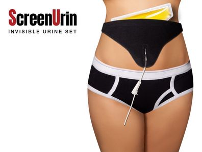 Screen Urin - Set 2.0 für Frauen + Männer inklusive CleanU Clean Urin
