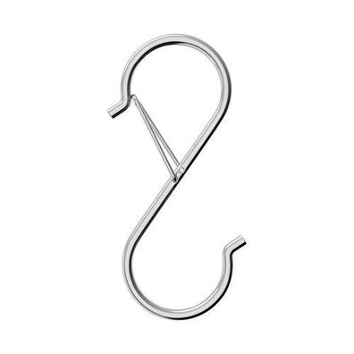 Haken für Kleiderstange 90 x 35 x 3 mm, 10er-Set