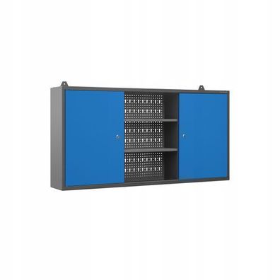 Hängeschrank Werkzeugschrank Werkstattschrank Metallschrank 120 cm x 60 cm x 20 cm