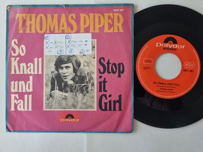 Thomas/ Thommy Piper/ Alf - So Knall und Fall 7'' Vinyl Germany
