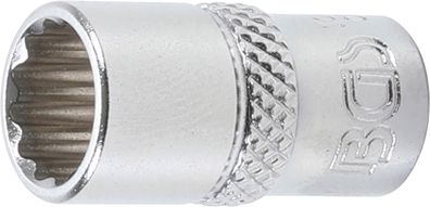 Steckschlüssel-Einsatz Zwölfkant | Antrieb Innenvierkant 6,3 mm (1/4") | SW 9 mm BGS