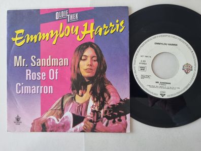 Emmylou Harris - Mr. Sandman/ Rose Of Cimarron 7'' Vinyl Germany