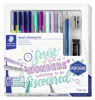 STAEDTLER® 61 323 Hand Lettering Set 100% PEFC