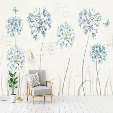 Luxus 3D Wandbild Dandelion Blumen Tapete Vlies Tapete geruchsfrei 10322