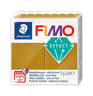 STAEDTLER® 8010-11 Mod. masse Fimo effect gold metallic