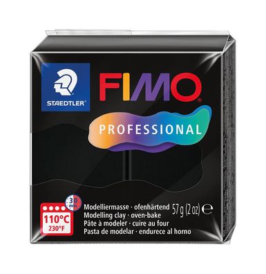 STAEDTLER® 8040-9 Mod. masse Fimo prof 57g schwarz