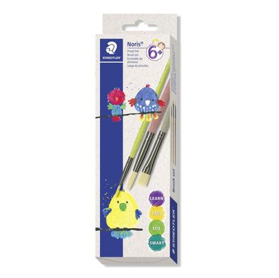 STAEDTLER® 989R-S BK3 Pinselset Noris 3 ST