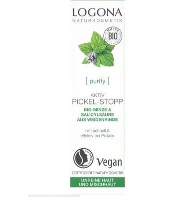 Logona Naturkosmetik - Aktiv Pickel-Stopp - 6 ml