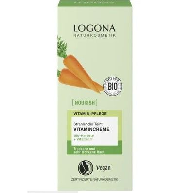 Logona Naturkosmetik - Strahlender Teint Vitamincreme - 50 ml