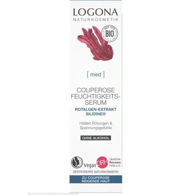 Logona Naturkosmetik - Couperose Feuchtigkeits-Serum Tag & Nacht - 30 ml