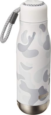ZOKU Zoku - Edelstahl Trinkflasche M 500ml Camo Weiss ZK SSB M WC 0815706021811