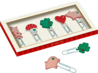 Deko-Klammern - Viel Glück, Coppenrath Verlag, Büroklammer 22788