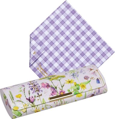 Die Spiegelburg Brillenetui mit Putztuch Blumengruß, 21756