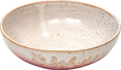 Die Spiegelburg; Porzellan-Schale Blume rot - LandLust; Schale, Müslischale, 22051