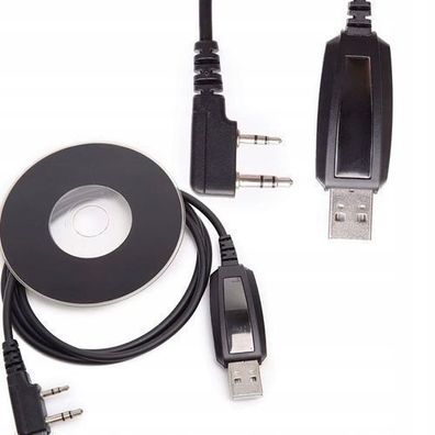 Rosfix USB Programmierkabel – Ersatz für Funkgeräte Baofeng/Kenwood | 80 cm