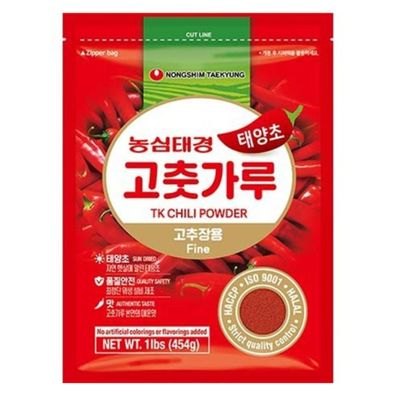 Nongshim Taekyung Gochugaru Chilipulver für Kimchi fein 454g