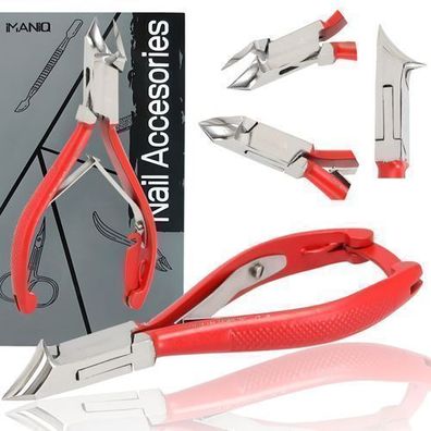 Nagelzange für dicke eingewachsene Nägel Maniküre SPA Nagelhautschneider Schere