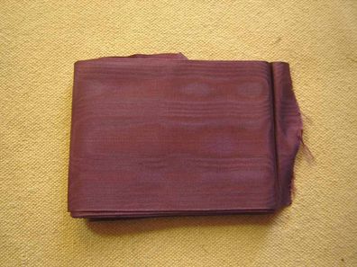 Moireeband 7,5 cm breit weinrot hochwertig steife Qualität Hutband SB 106