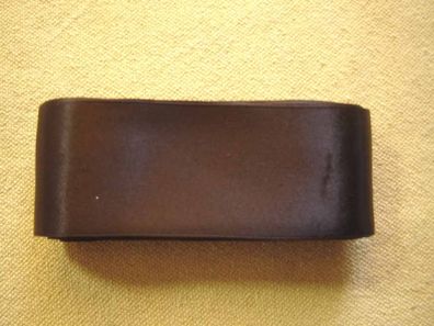 Satinband 5,5cm breit dunkelbraun hochwertig Satin Qualität Hutband SB129