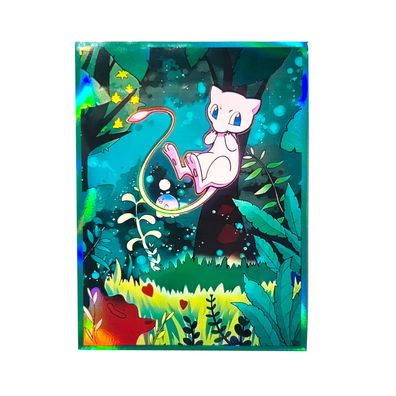 Pokmon Kartenhullen Mew PTCG Sleeves 60 Stuck Sammelkarten Schutz