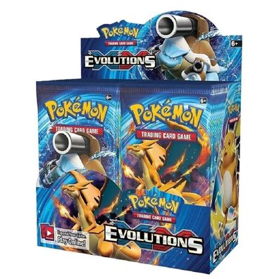 Pokmon Karten Booster Box 324 Stuck Sun Moon XY Evolutions Sammelkarten