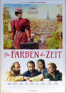 Die Farben der Zeit - Original Kinoplakat A1 - Suzanne Lindon - Filmposter