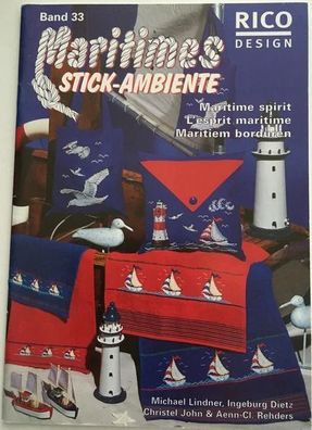 Heft 33 "Maritimes Stick-Ambiente" für gezählten Kreuzstich