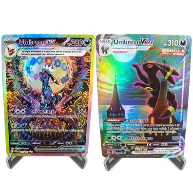 Pokmon Karten Evolving Skie Prismatic Evolution Umbreon Sylveon VMAX EX Sammelkarten