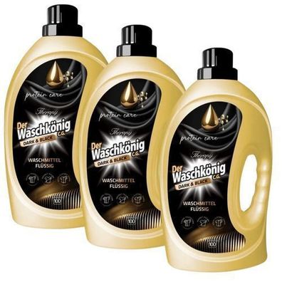 Waschkönig Dark & Black Waschgel für 300 Wäschen