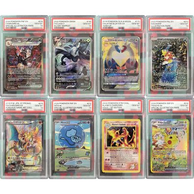 DIY Pokmon Sammelkarten Lugia Charizard Giratina Retro Anime Sammlung