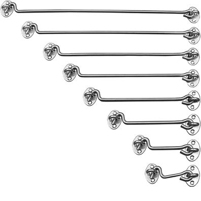 Türhaken Sturmhaken Fensterhaken Torhaken Edelstahl Fenstersicherung Haken