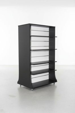 Verkaufsständer Paneelgondel Kleiderständer Regal Lamellenwand rollbar