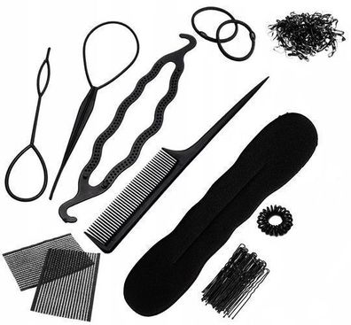 Set von Haarzubehör Haarnadeln Füller 10 Teile