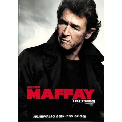 Tattoos (Maffay) Songbook Noten