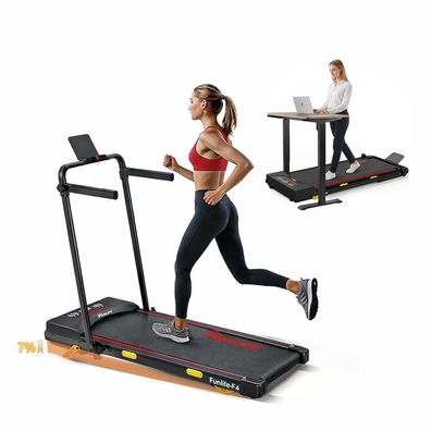FunLife F4 Walking Pad mit Steigung, Laufband für Zuhause klappbar