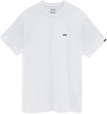 Vans Herren T-Shirt Mn Left Chest Logo Tee White/Black