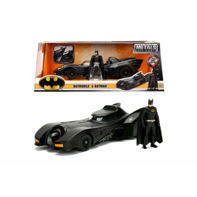 Batmobile UND Metallfigur Massstab 1:24 -1989- 253215002 JADA